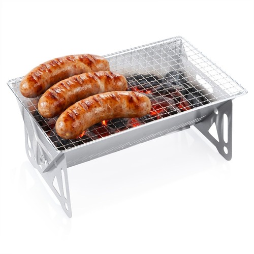 Barbecue charbon bois portable - bois,