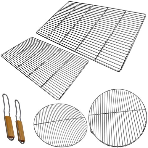 Grille barbecue acier - grille, en