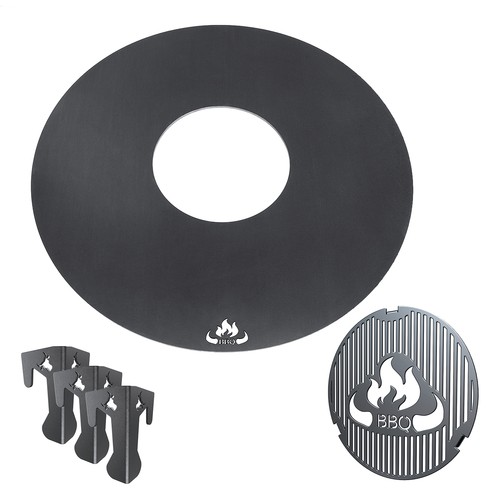 Grill set teilig grillring - grill,